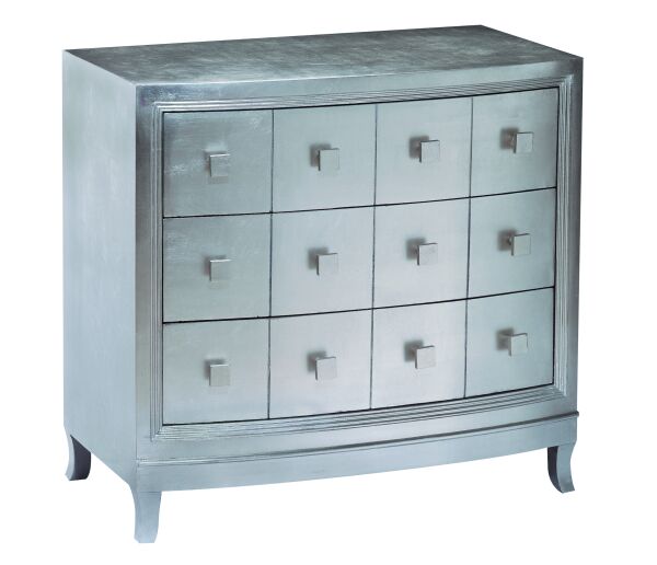 Cort Clearance Furniture Silver Leaf Chest Silo