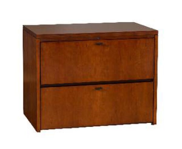 Cort Clearance Furniture 2 Drawer Lateral File Cherry